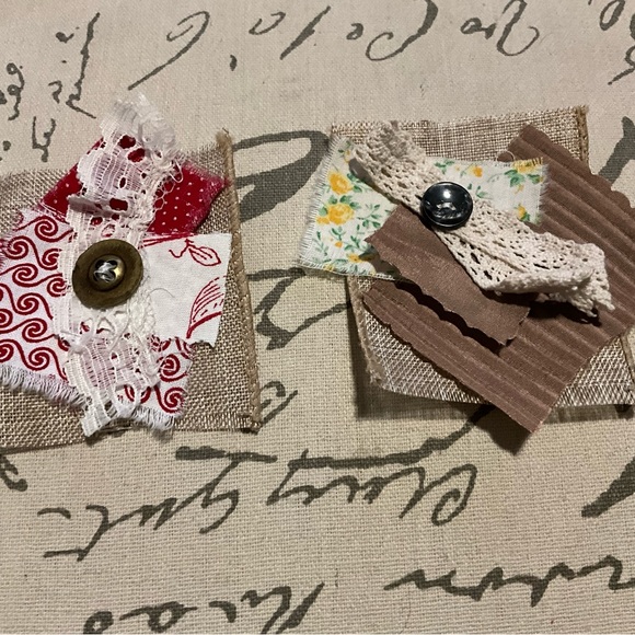 2 Clusters / Slow Stitch  Snippets / Junk Journal Ephemera - Picture 7 of 7
